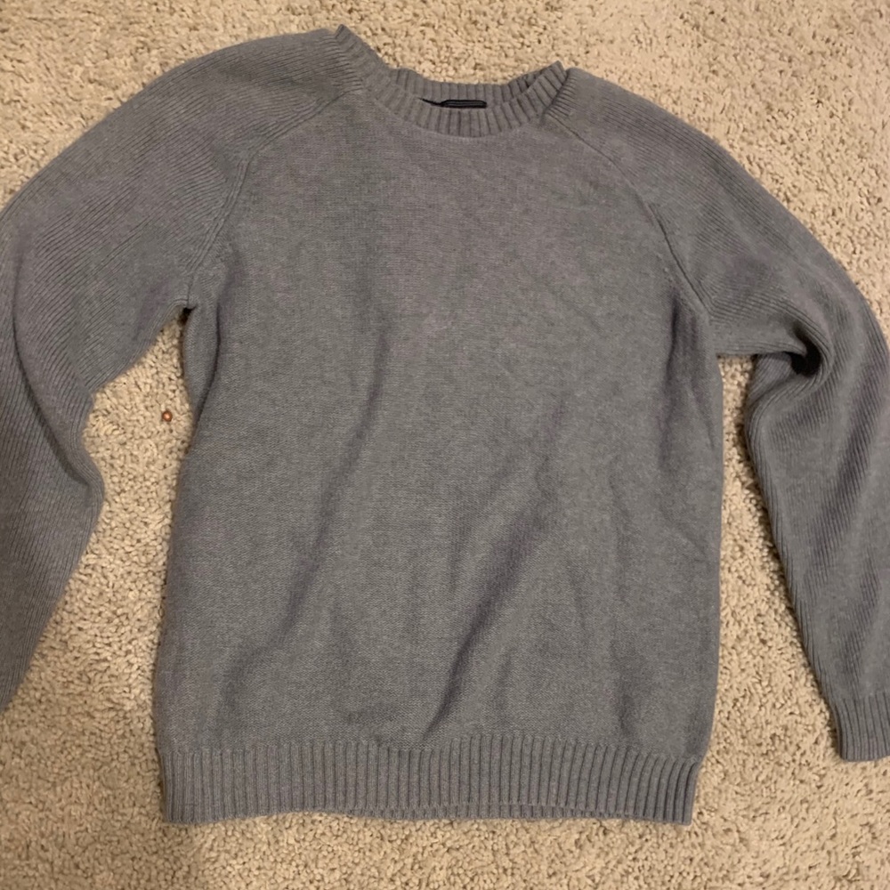 Grey Knit Sweater